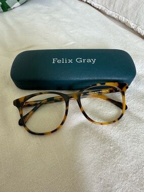 Felix Gray Lovelace Blue Light Glasses - Classic Tortoiseshell